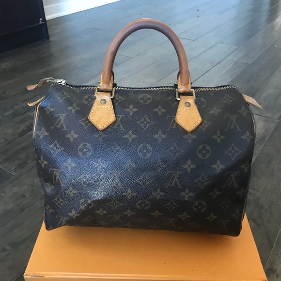Authentic vintage Louis Vuitton speedy 30 - Picture 4 of 8